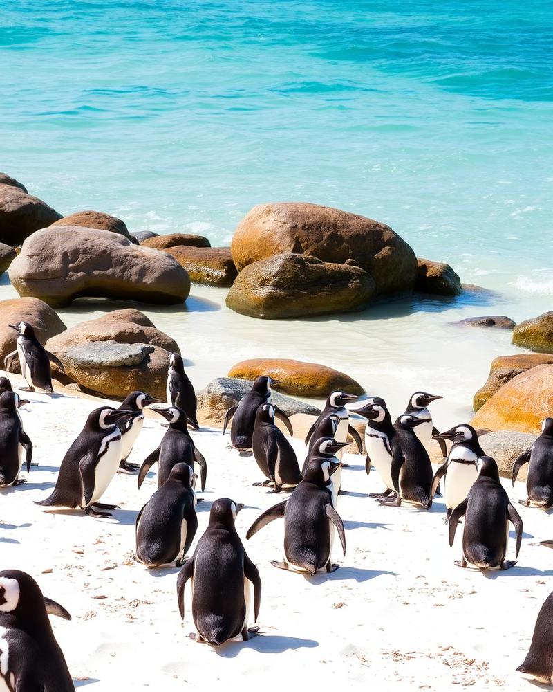 Boulders Beach — ponto turístico do roteiro da Mais Viagens Chapecó