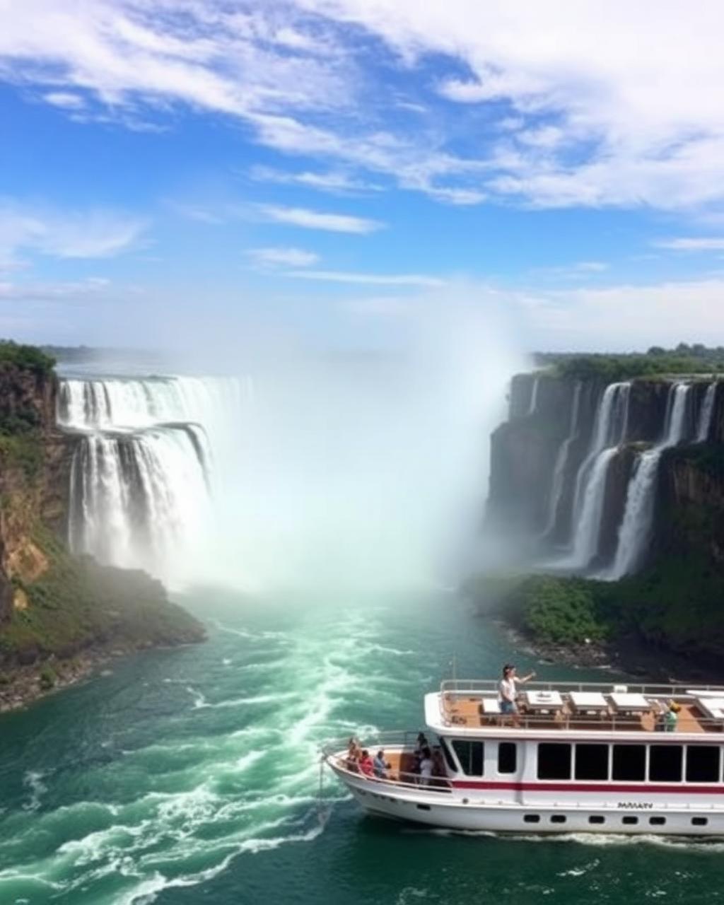 Cataratas do Niágara — ponto turístico do roteiro da Mais Viagens Chapecó