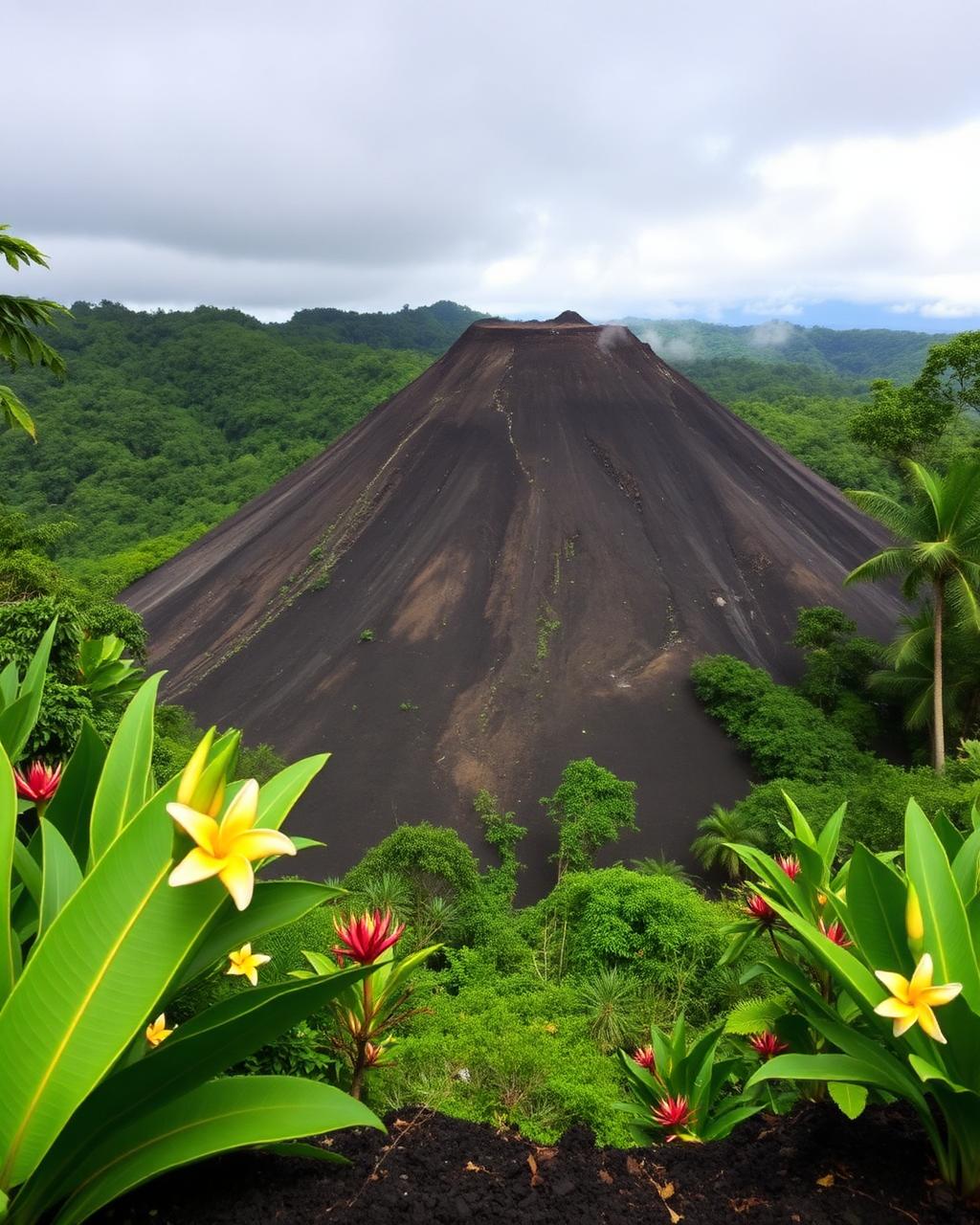 Vulcão Arenal — ponto turístico do roteiro da Mais Viagens Chapecó
