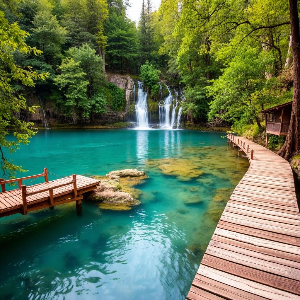 Parque Nacional de Plitvice — ponto turístico do roteiro da Mais Viagens Chapecó