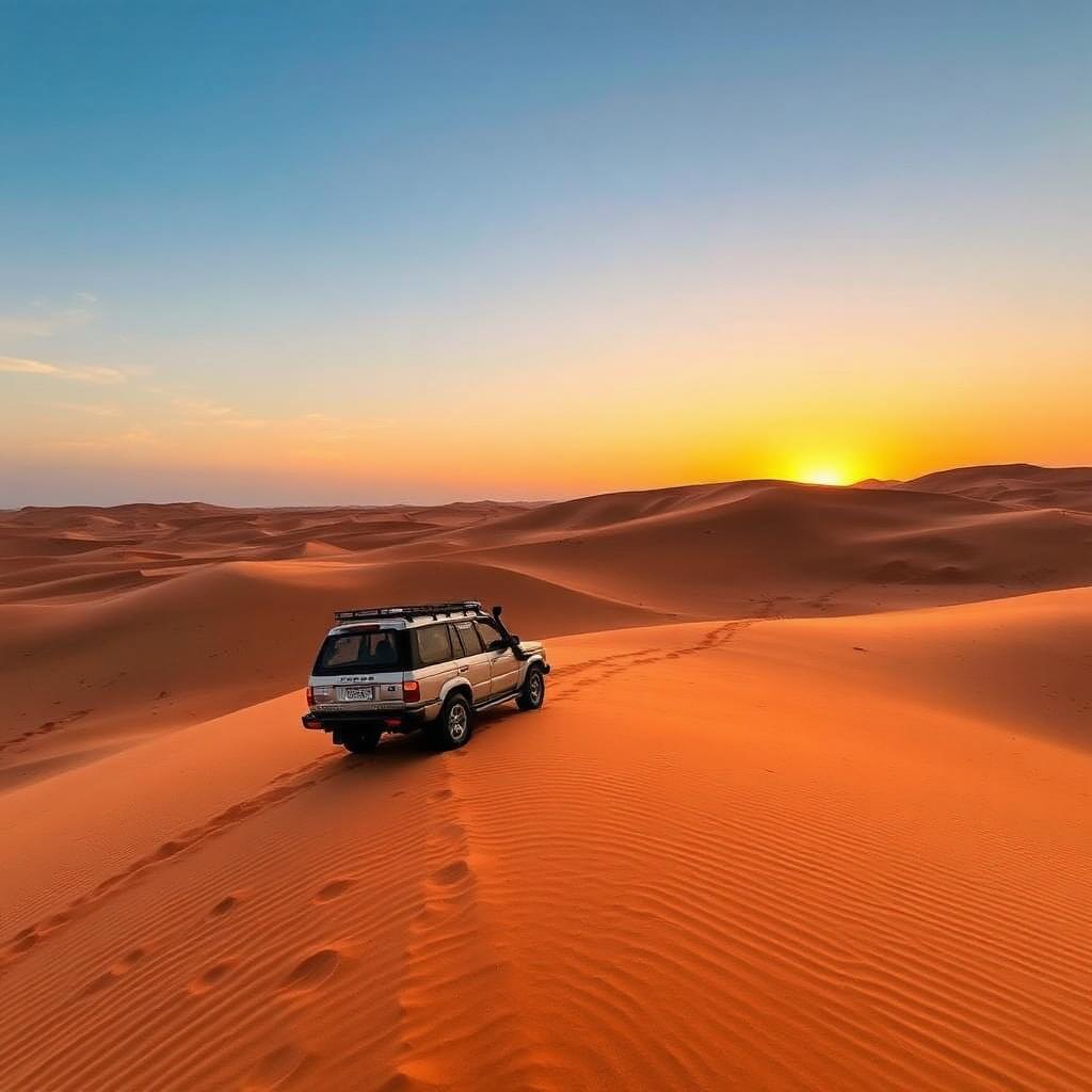 Safari no deserto — ponto turístico do roteiro da Mais Viagens Chapecó