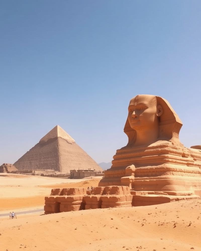 Pirâmides de Gizé — ponto turístico do roteiro da Mais Viagens Chapecó