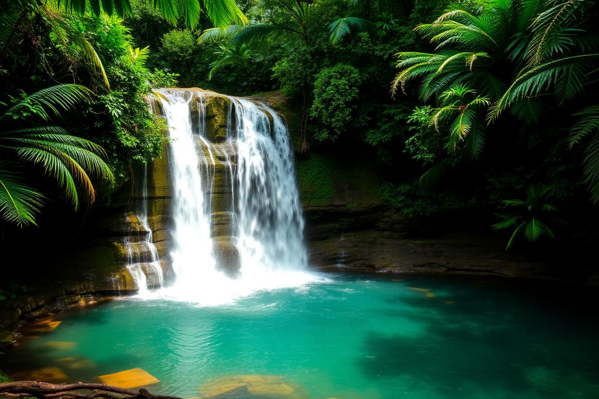 Cachoeiras de Taveuni — ponto turístico do roteiro da Mais Viagens Chapecó