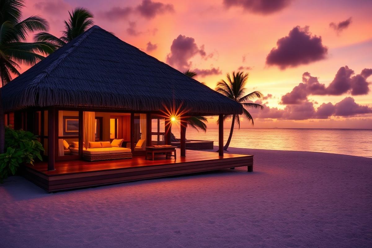 Resorts pé na areia — ponto turístico do roteiro da Mais Viagens Chapecó