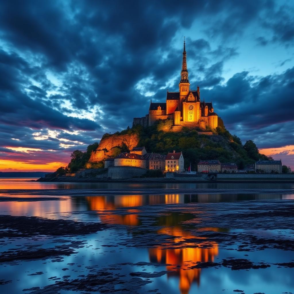 Mont Saint-Michel — ponto turístico do roteiro da Mais Viagens Chapecó