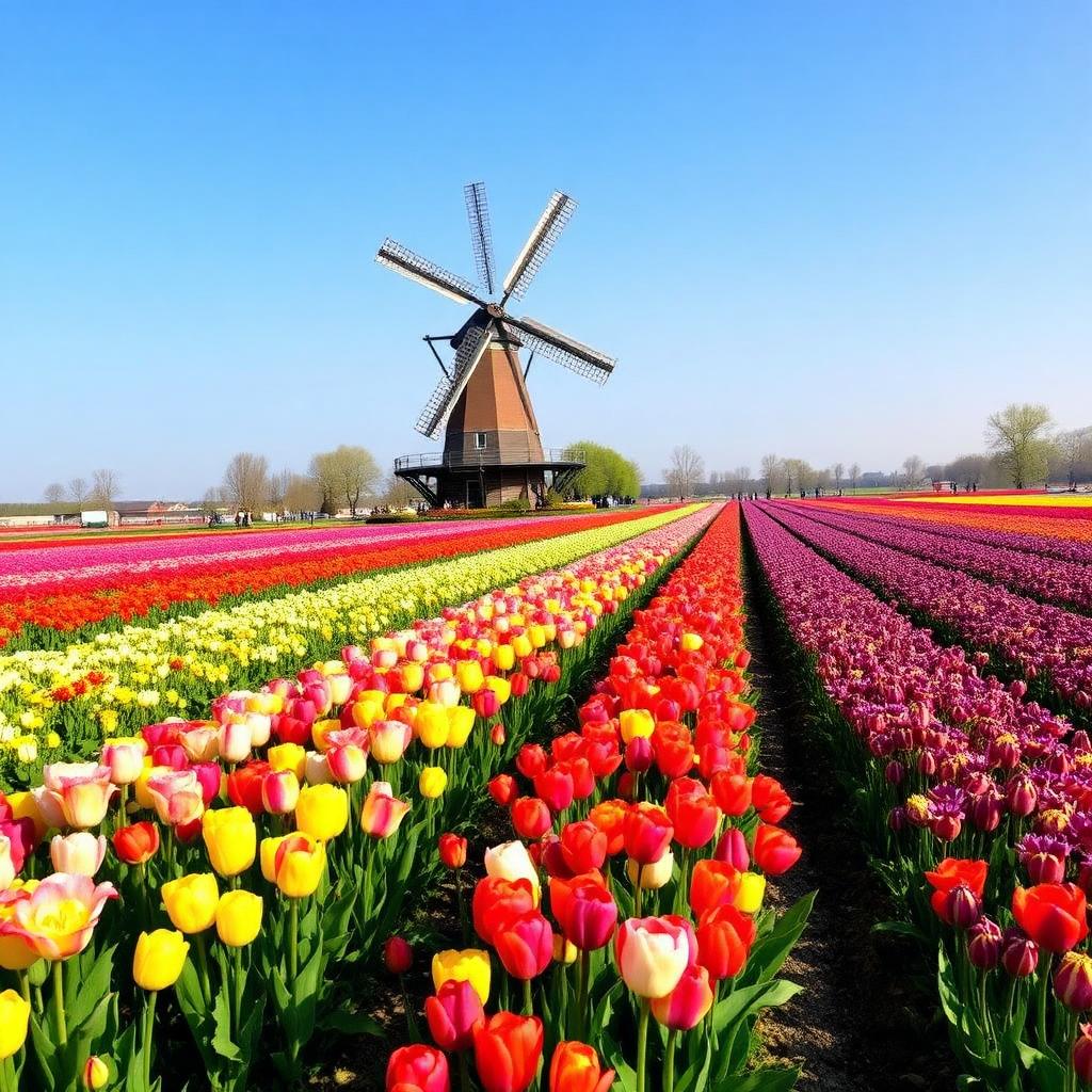 Keukenhof — ponto turístico do roteiro da Mais Viagens Chapecó