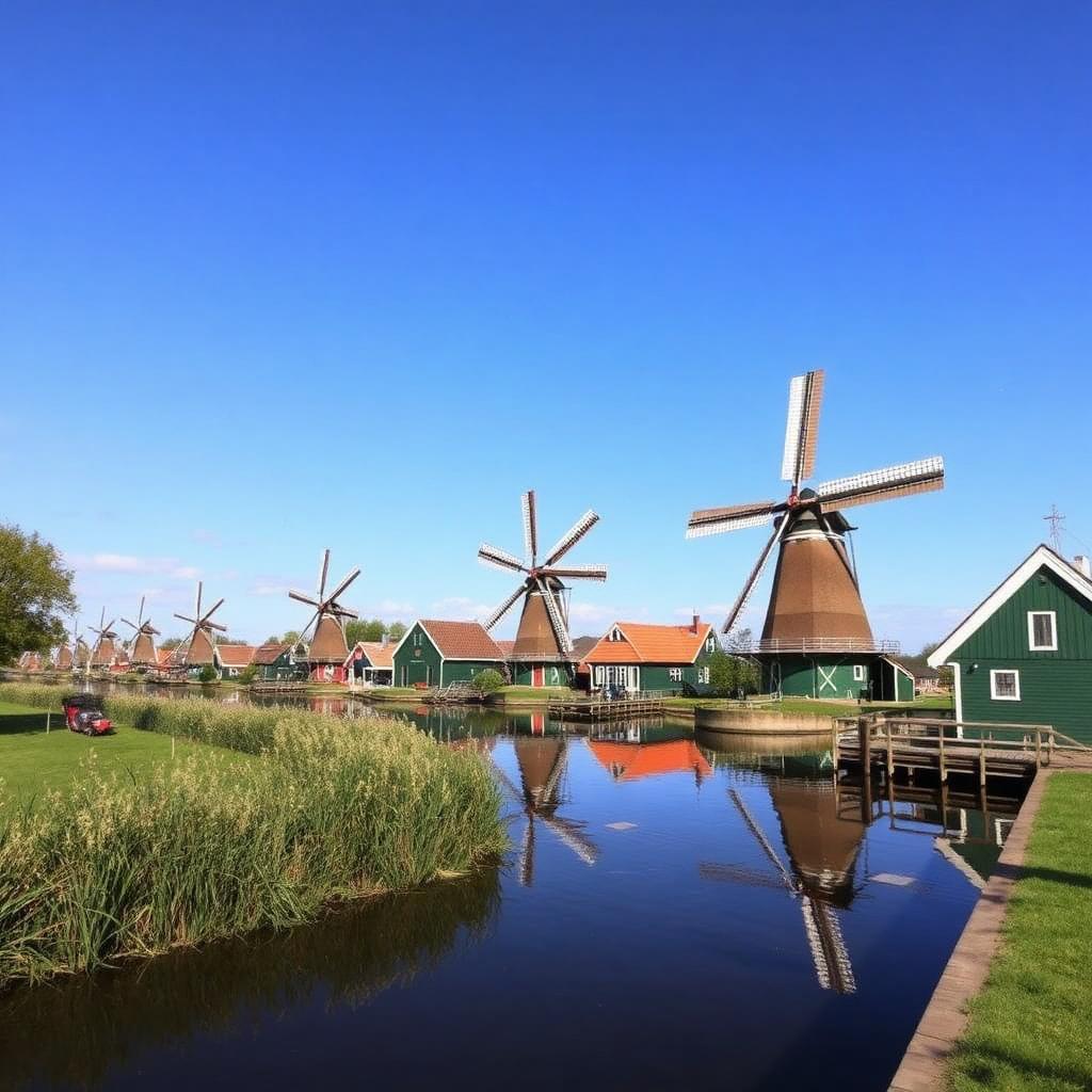 Zaanse Schans — ponto turístico do roteiro da Mais Viagens Chapecó