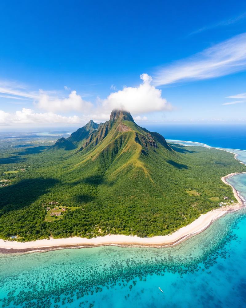 Le Morne Brabant — ponto turístico do roteiro da Mais Viagens Chapecó