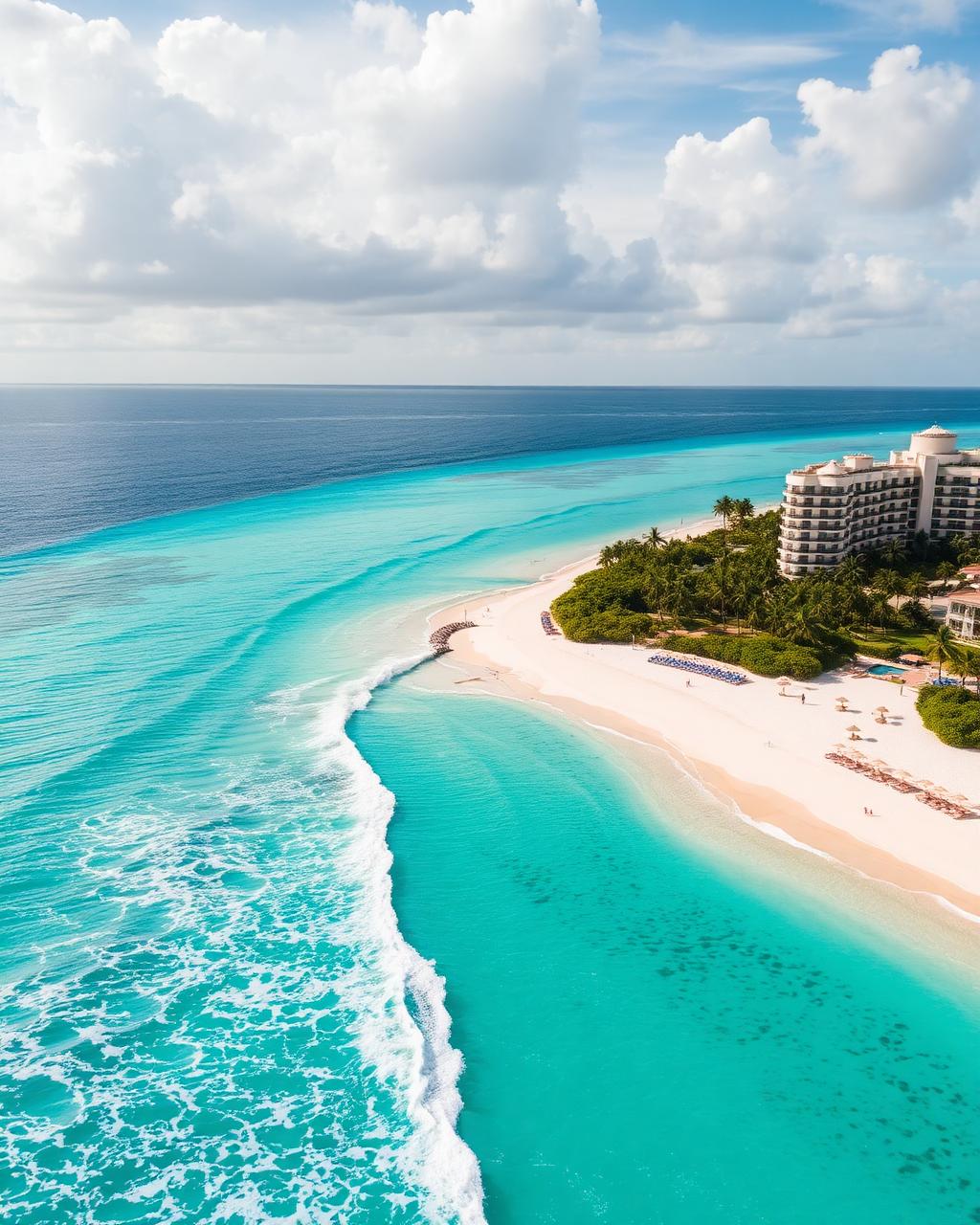 Cancún — ponto turístico do roteiro da Mais Viagens Chapecó