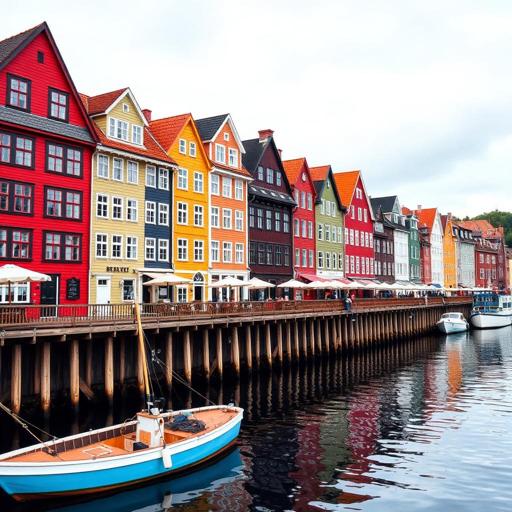Bergen — ponto turístico do roteiro da Mais Viagens Chapecó