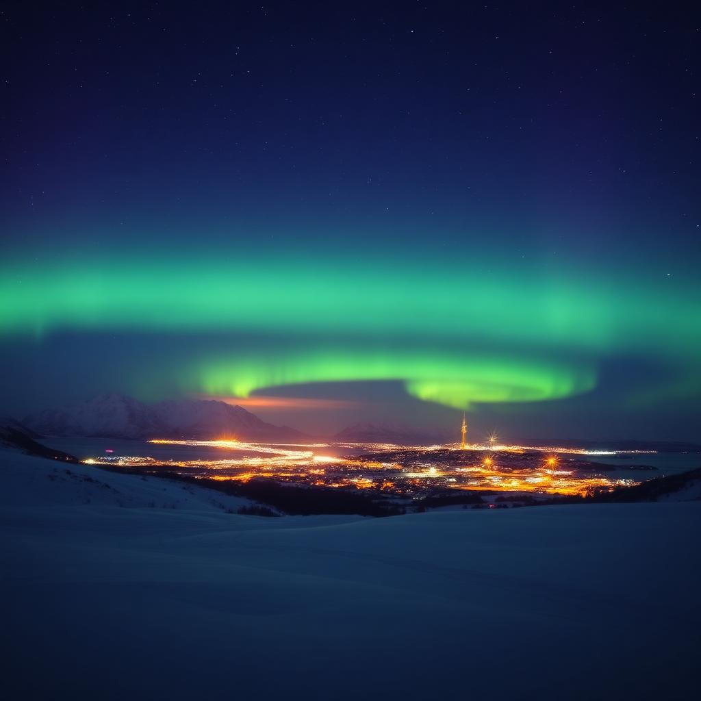 Tromsø & Aurora Boreal — ponto turístico do roteiro da Mais Viagens Chapecó