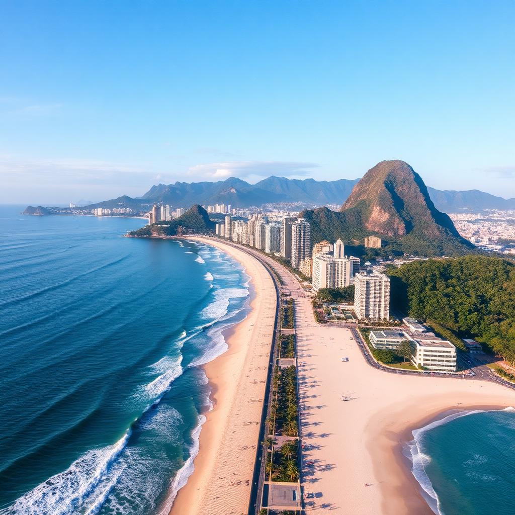 Copacabana & Ipanema — ponto turístico do roteiro da Mais Viagens Chapecó