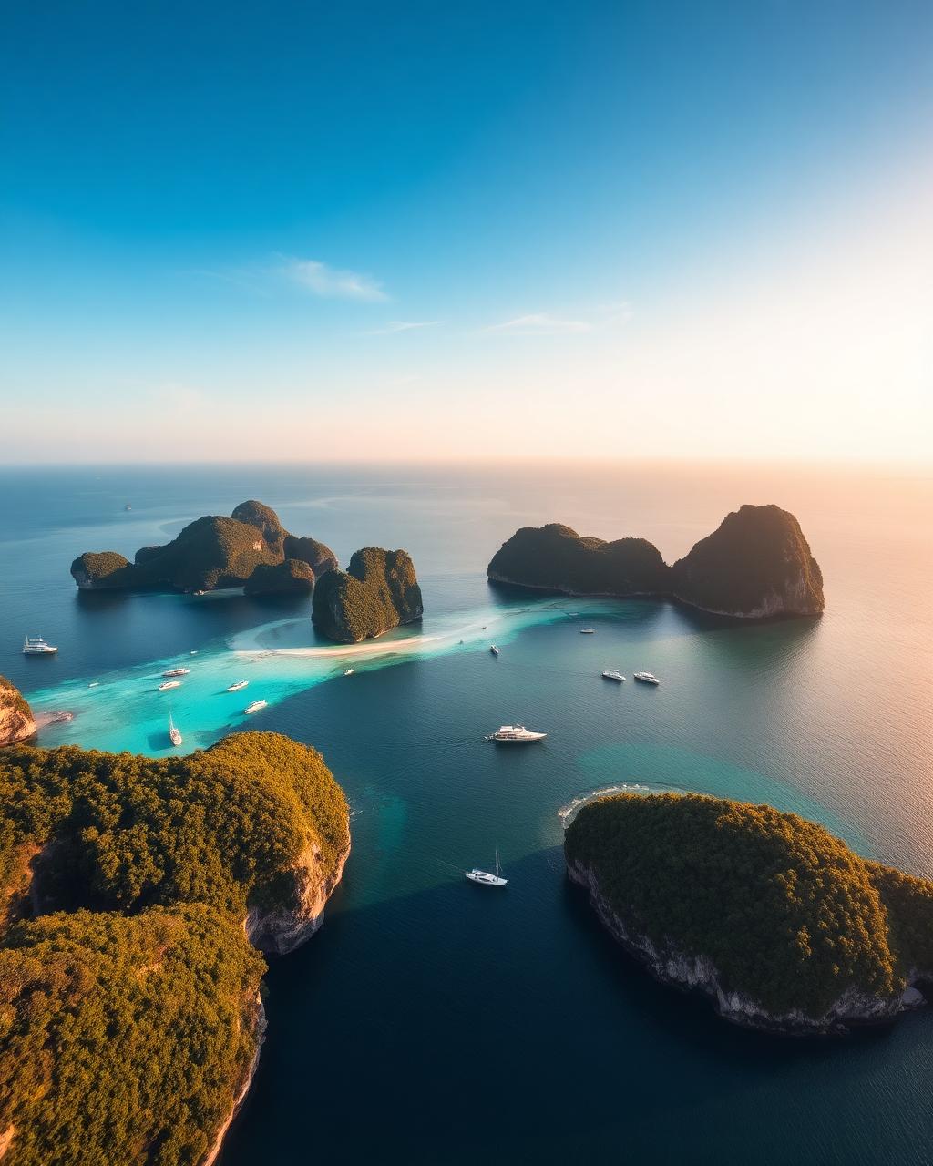 Phi Phi — ponto turístico do roteiro da Mais Viagens Chapecó