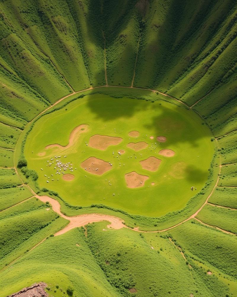 Cratera de Ngorongoro — ponto turístico do roteiro da Mais Viagens Chapecó